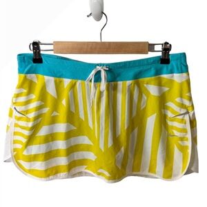 NIKE Dri Fit Air Court Tennis Skirt Multi Abstract Design Skort large